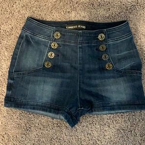 Express Sailor Shorts - High Waisted